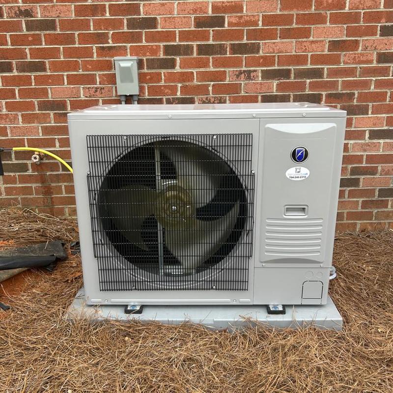 air conditioner sitting outside