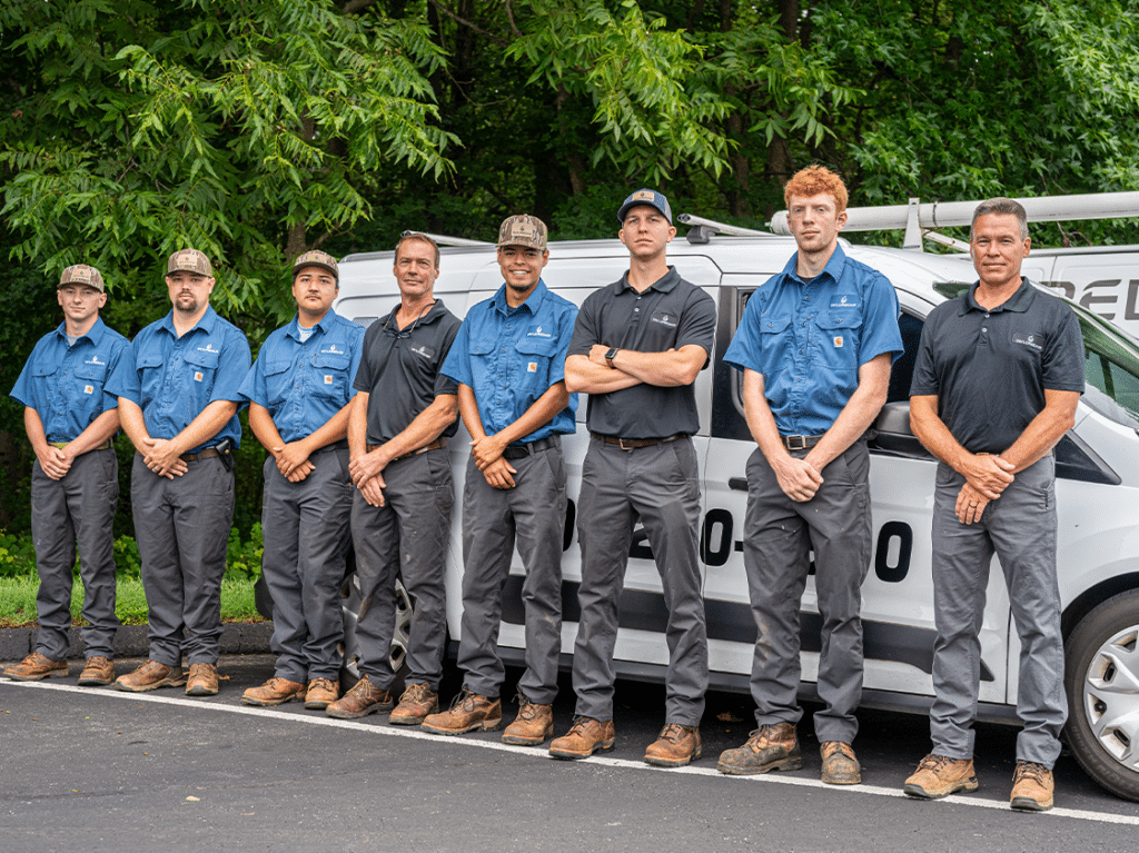 The HVAC team is assembled.